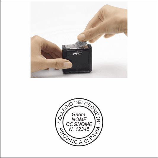 Gomma di ricambio per Timbro printy 4630 - 46030 - 9430 - 9330 (d. 30mm) - Morando Timbri