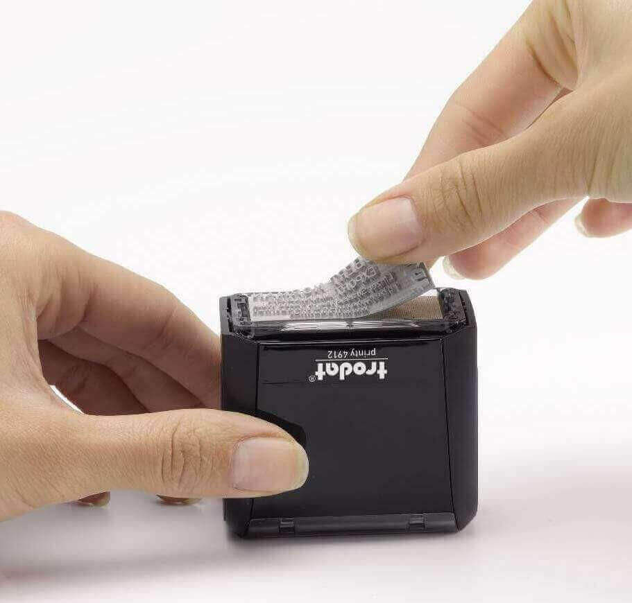 Gomma di ricambio per Timbro printy 4928 (60x33mm) - Morando Timbri