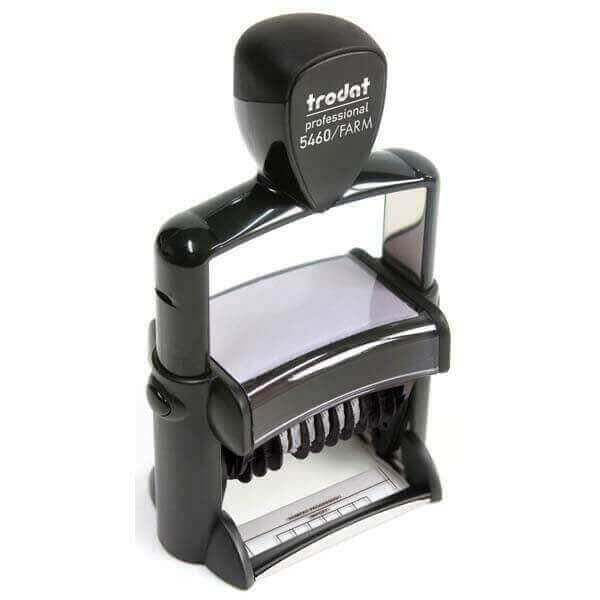 Timbro Autoinchiostrante Trodat Professional 5460/FARM datario farmacia - Morando Timbri