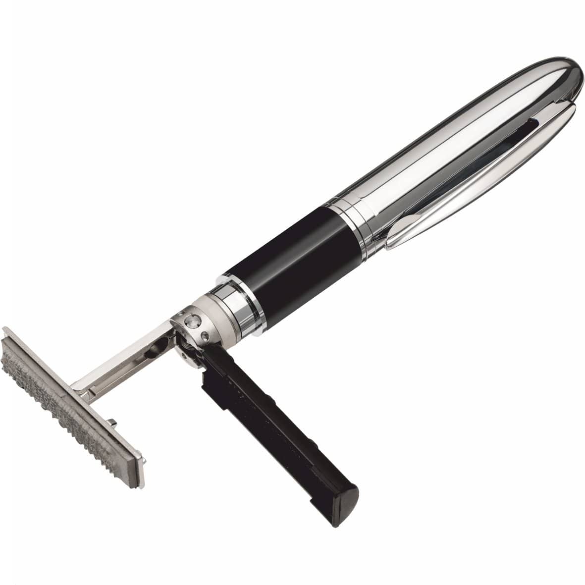 Penna Stilografica con Timbro Heri Argento 80300 - Morando Timbri
