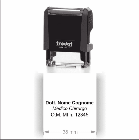 Timbro Trodat Printy 4911 (38x14mm) - Timbri24.store