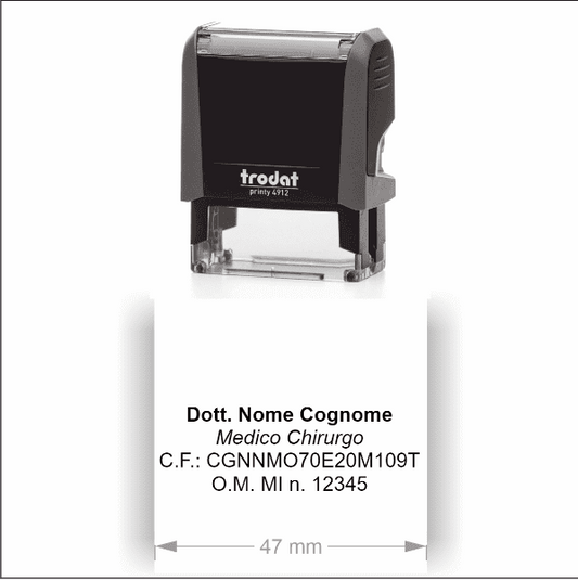 Timbro Trodat Printy 4912 (47x18mm) - Timbri24.store