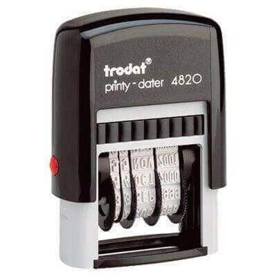 Timbro Datario Autoinchiostrante Trodat 4820 4 mm - Timbri24.store