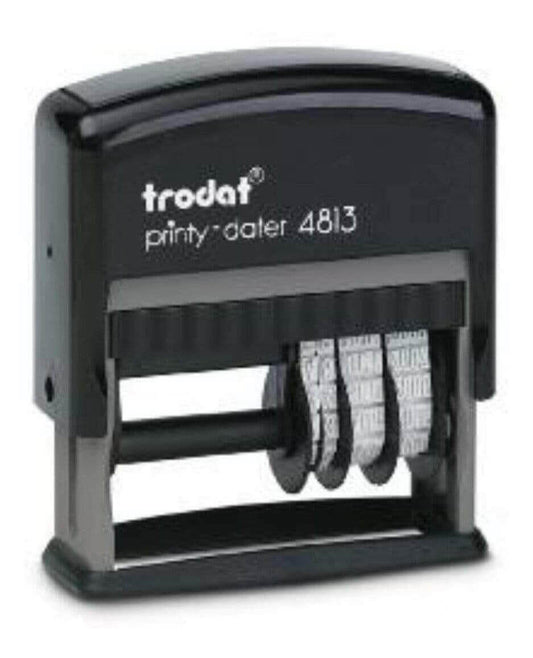 Timbro datario autoinchiostrante piastra Trodat 4813 - Timbri24.store