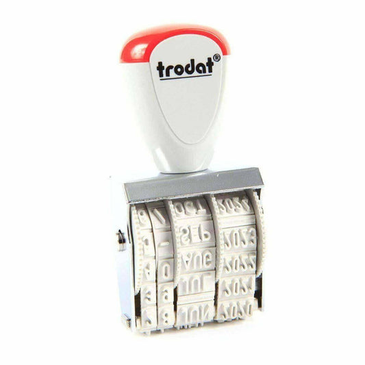 Timbro datario Trodat 1010 Inglese - 4mm - Timbri24.store